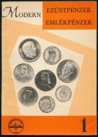 Juhász Andor: Modern ezüstpénzek, emlékpénzek. Magyar Éremgyűjtők Egyesülete, Budapest, 1970. Használt állapotban, a borító felpöndörödik.