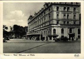 Bremen, Hotel Hillmann mit Mühle / hotel, café and restaurant, automobile, windmill (EB)
