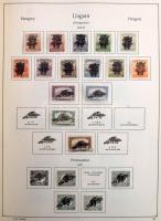 1900-1988 Nagy magyar gyűjtemény 4 db előnyomott albumban, sok jobb kiadással, blokkokkal. Javarészt...