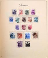 Ausztria, Olaszország, Németország, Csehszlovákia, Lengyelország bélyegek elszórtam régi Turul albumban kb az 1860-1945 közötti időszakból