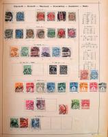 2 db Világalbum sok klasszikussal, sok 100 db bélyeggel, közte gyarmatok