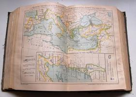 A Pallas Nagy Lexikona. Az összes ismeretek enciklopédiája. X. kötet, Bp. 1894. Aranyozott kiadói fé...