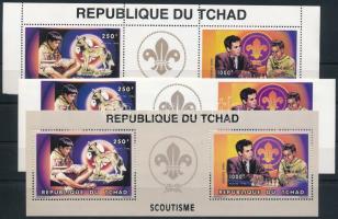 1996 Cserkész, sakk, kutya Mi 1361-1362 fogazott és vágott + kisív