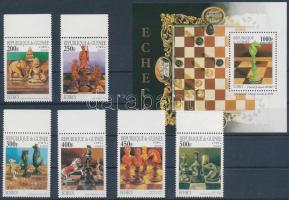 1997 Sakk Mi 1666-1671 + blokk 513