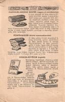 Kincses receptkönyv. (Váncza József sütőporgyáros receptkönyve.)
(Budapest), [1930-1942 között]. (V...