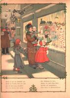 O Weihnachtszeit - o sel'ge Zeit. [Ó, Karácsonyéj, ó, boldog éj! Paulina Ebner osztrák grafikus...