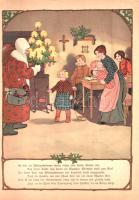 O Weihnachtszeit - o sel'ge Zeit. [Ó, Karácsonyéj, ó, boldog éj! Paulina Ebner osztrák grafikus...