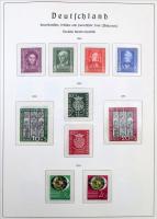 NSZK gyűjtemény az 1949-1975 közötti időszakból falcmentes Leuchtturm albumban. Szép minőség, teljes...