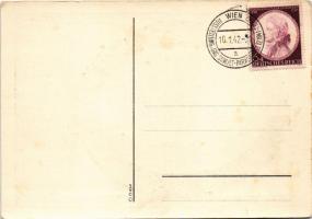 1942 Das Geburtshaus unseres Führers in Braunau am Inn / NSDAP German Nazi Party propaganda, birthpl...