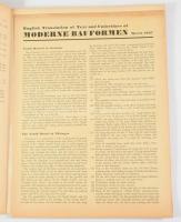 cca 1934-1937 Moderne Bauformen 8 száma, Jálics János építész névbejegyzéseivel
