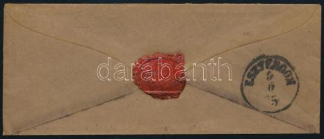 1875 5kr levélen "GÖDÖLLŐ"