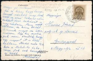 1941 Képeslap "SEPSISZENTGYÖRGY-MAROSVÁSÁRHELY"