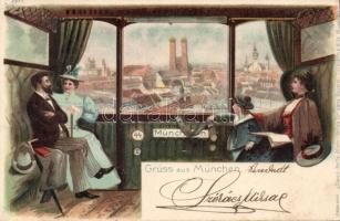 München from a Coupe litho