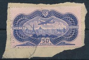 Franciaország 1936 Repülő 50Fr Mi 321 (Mi EUR 300.-)