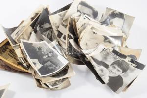 Vegyes magyar és külföldi színészeket, énekeseket, zenészeket ábrázoló fotók (Sophia Loren, Gina Lol...