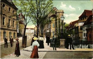 Ulm, Bahnhofstr. Gasthof Neue-Post / street view, inn (EK)