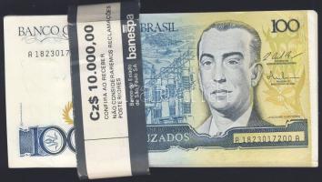 Brazília 1987. 100Cruzado (100x) T:I/Brasil 1987. 100Cruzados (100x) T:UNC