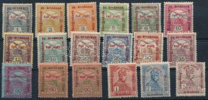 1915 Hadisegély II. sor (ráncok / creases)