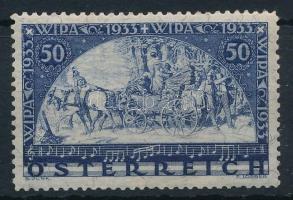 Ausztria 1933 WIPA bélyegkiállítás Mi 556 A (Mi EUR 750.-)