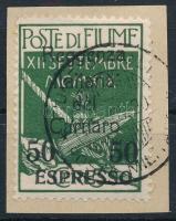 Fiume Carnaro-sziget 1920 Mi 12 (Mi EUR 100,-)