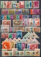 1949-1955 Magyar sorok és darabok A4-es berakólap mindkét oldalán