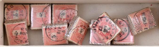 10 db Feketeszámú 5kr bündli dobozban