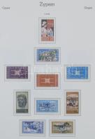 Ciprus gyűjtemény kezdemény 1960-1988 + Török Ciprus gyűjtemény kezdemény szinte új állapotú Leuchtt...