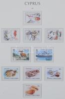 Ciprus gyűjtemény kezdemény 1960-1988 + Török Ciprus gyűjtemény kezdemény szinte új állapotú Leuchtt...
