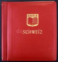 Svájc gyűjtemény a kezdetektől 1976-ig nagy Abria rugós előnyomott albumban, benne több mint 50 mode...