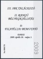 2009 III. IBK találkozó emlékív