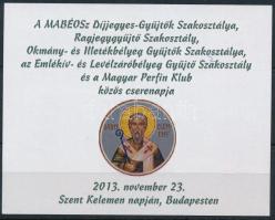 2013 HUNFILA Székesfehérvár emlékív