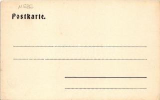 Passo della Mendola, Mendel Pass (Südtirol); Mendelbahnpartie mit der Mendelstrasse / funicular rail...