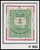 1874 3kr durva gyöngyjavítással (ex Orbán, Sebestyén aranyérmes kiállítási anyagból)