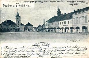 1899 Tyniste nad Orlicí, Námestí / main square (EK)