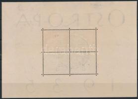 Deutsches Reich 1935 Ostropa blokk Mi 3 (Mi EUR 1.100.-) (részben elszineződött)