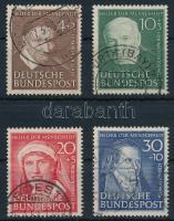 NSZK 1951 Mi 143-146 (Mi EUR 140.-)