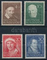 NSZK 1951 Mi 143-146 (Mi EUR 140.-)