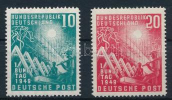 NSZK 1949 Mi 111-112 (Mi EUR 100.-)