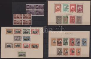 Románia kis tétel 4 db berakólapon