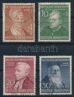 NSZK 1952 Mi 156-159 (Mi EUR 100.-)