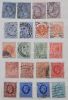 Anglia kis gyűjtemény 5 lapos kis berakóban