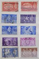 Anglia kis gyűjtemény 5 lapos kis berakóban