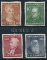 NSZK 1952 Mi 156-159 (Mi EUR 130.-)