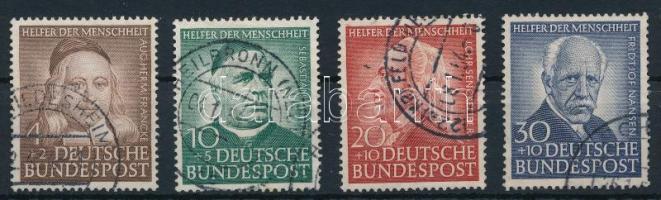 NSZK 1953 Mi 173-176 (Mi EUR 100.-)