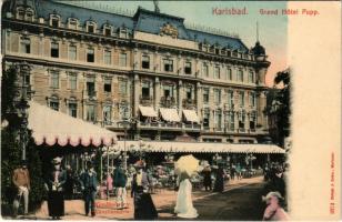 Karlovy Vary, Karlsbad; Grand Hotel Pupp / hotel and restaurant