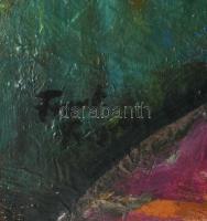 Frank Frigyes jelzéssel: Virágcsendélet. Olaj, vászon. 80×60 cm