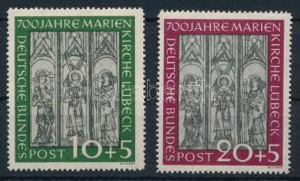 NSZK 1951 Mi 139-140 (Mi EUR 220.-)