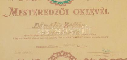 Dömötör Zoltán (1935-2019) olimpiai bajnok vízilabdázó, úszó, edző 70 . Születésnapjára adományozott...