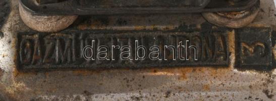 Budapest Gázművek vasaló, 20x16 cm