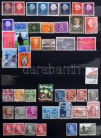 Vegyes világ amatőr gyűjtés 5 db jó A4-es berakóban, dobozban